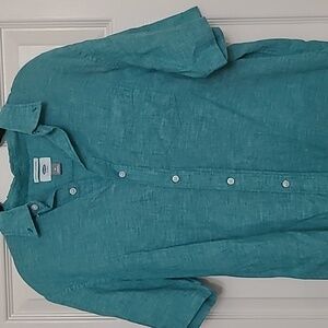 Old Navy Teal button down